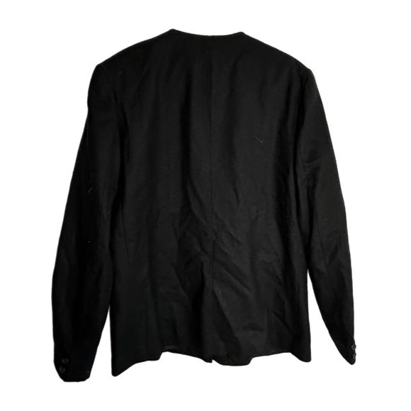 Pendleton Black Button Down Women's Wool Coat, Size 12 Tall, Pre-owned - Picture 4 of 6